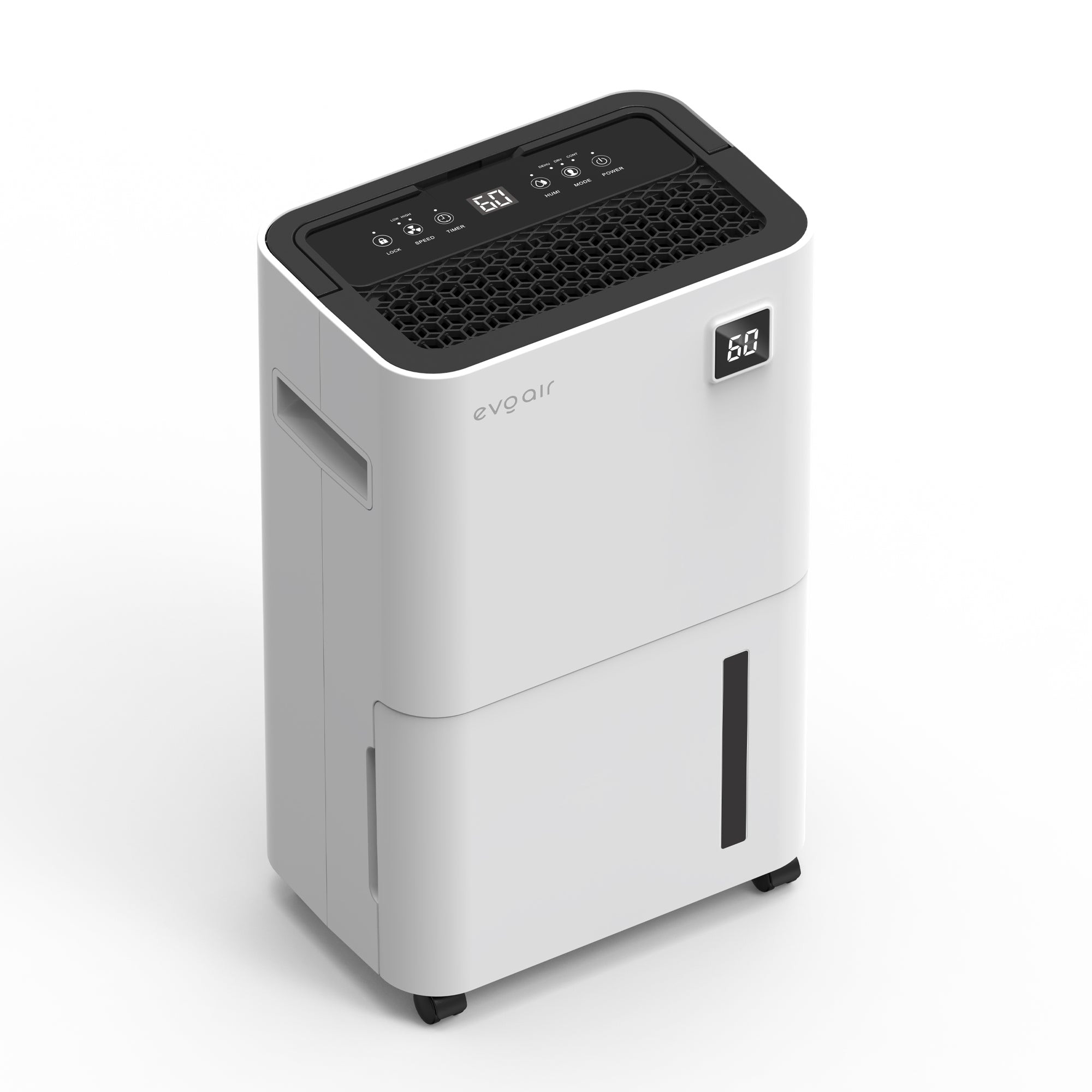 resigilat! dezumidificator evoair, optidry 16, 16l/24h, senzor de umiditate, functie memorie, uscare rufe, rezervor 2l, display - imagine 3